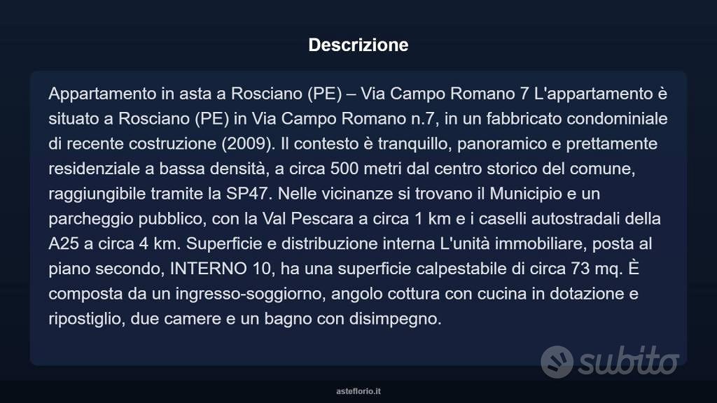 Appartamento – Rosciano, Colli - Vista 5