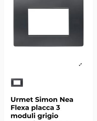 Placca Simon Urmet 