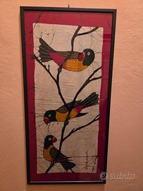 quadro pappagalli 