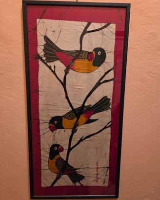 quadro pappagalli 