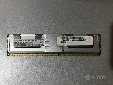 2GB DDR2 667MHz PC2-5300 ECC per SERVER