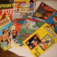 9 fumetti vari anni ’70