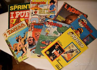 9 fumetti vari anni ’70