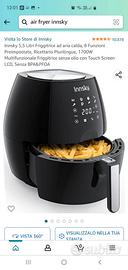 GRANDE FORNO/FRIGGITRICE AD ARIA 7 LITRI INNSKY