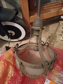 lampadario Art Deco' anni 20/30