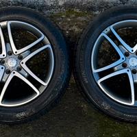 4 CERCHI IN LEGA MERCEDES ORIGINALI “18 POLLICI