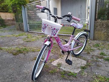 Bici bambina, 6-10 anni, ruote da 20 pollici