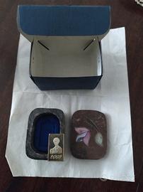 Lingottino argento ritratto di donna- Lucrezia Pan