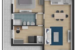 Nuovo trivano zona pineta