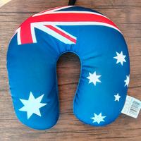 Cuscini da viaggio per il collo, colore blu con st