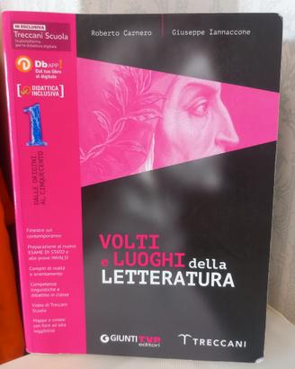 Libro Volti e Luoghi della Letteratura 1
