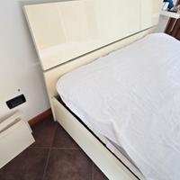 letto matrimoniale + materasso - ritiro rapido!