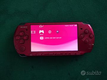 PSP Radiant Red + giochi PSP, Xbox 360 e computer