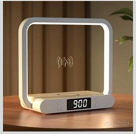 Lampada da comodino con ricarica wireless 