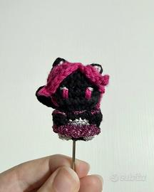 Mini amigurumi Catty Noir