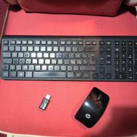 Tastiera + Mouse HP Wireless 
