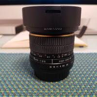 Samyang 8mm f/3.5 Fish-eye x Canon