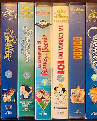 vhs DISNEY originali