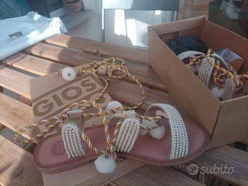 SANDALI NUOVI GIOSEPPO N.38