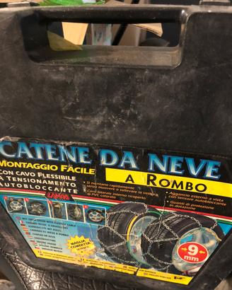 Catene auto neve
