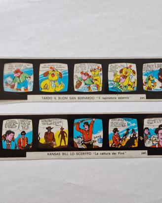 2 pellicole per proiettore vintage MUPI 