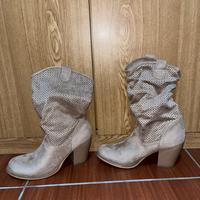 Stivali da donna beige, taglia 37