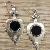 Orecchini in argento 925 con onice