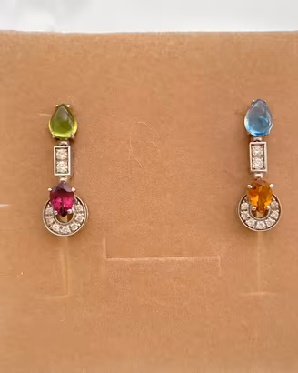 Orecchini oro 18k bvulgari