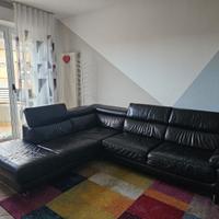 Divano angolare pelle