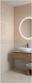 Piastrelle Bagno 20x20 con listelli