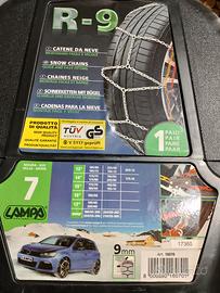 Catena e calze da neve