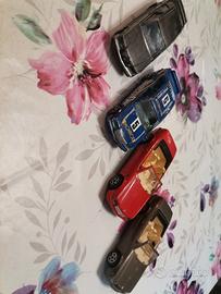 4 Mercedes Bburago Burago scala 1/43 macchinine 