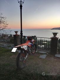 Ktm exc 400 six days racing