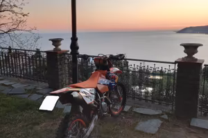 Ktm exc 400 six days racing