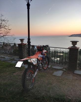 Ktm exc 400 six days racing
