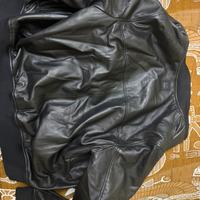 Giubbotto di pelle armani uomo