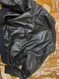 Giubbotto di pelle armani uomo