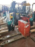 Transpallet elettrico Linde portata 2000kg