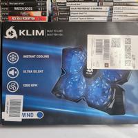 Klim Wind Cooling Pad base raffreddamento computer