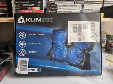 Klim Wind Cooling Pad base raffreddamento computer