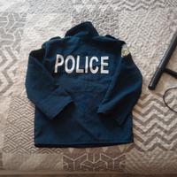 costume poliziotto bambino 4/6 anni