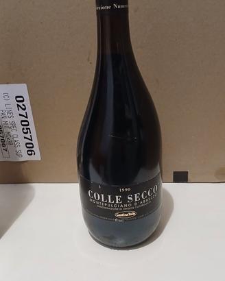 Vino rosso Montepulciano d'Abruzzo Riserva 1990