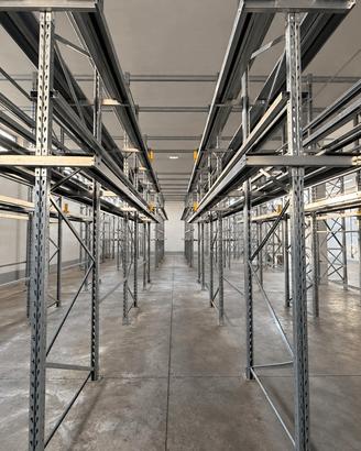 Scaffalatura Drive-In + Cella Frigo + 2 Porte ind