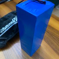 Batteria al litio 48v 13s 4p 10Ah con borsa Imperm