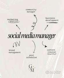 Social media manager - digital marketing