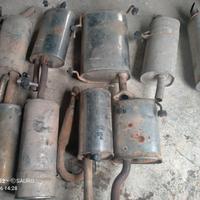 silenziatori auto varie marche 