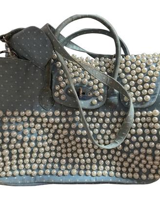 Borsa tote Mia Bag con perle