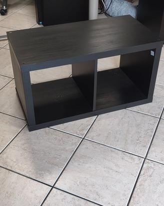 Mobiletto IKEA 2 Vani (77x40x40) - Nero