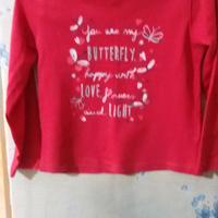 4 magliette Bambina 24-30 mesi