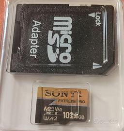 Micro sd sony extreme pro 1tb nuova